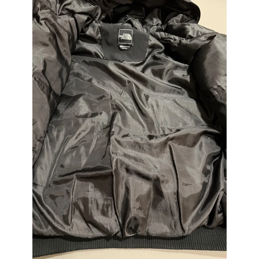 The North Face Gotham HyVent Bomber Jacket Mens XL Black Hooded Waterproof